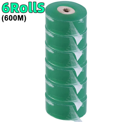 PE Grafting Tape Film - Stretchable Self-Adhesive Garden Tree Plant Grafting Wrap Roll