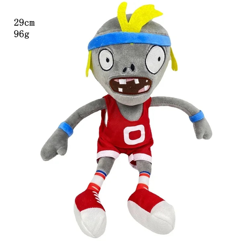 30cm Plants vs. Zombies Plush Toys - Soft Gargantuar, Zombie, and Pirate Zombie Stuffed Dolls for Kids and Fans