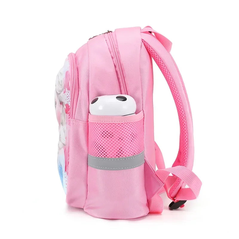 New Cartoon Elsa Kindergarten School Bag - Fashion Frozen 2 Backpack for Boys and Girls, Kids Travel Luggage Bag