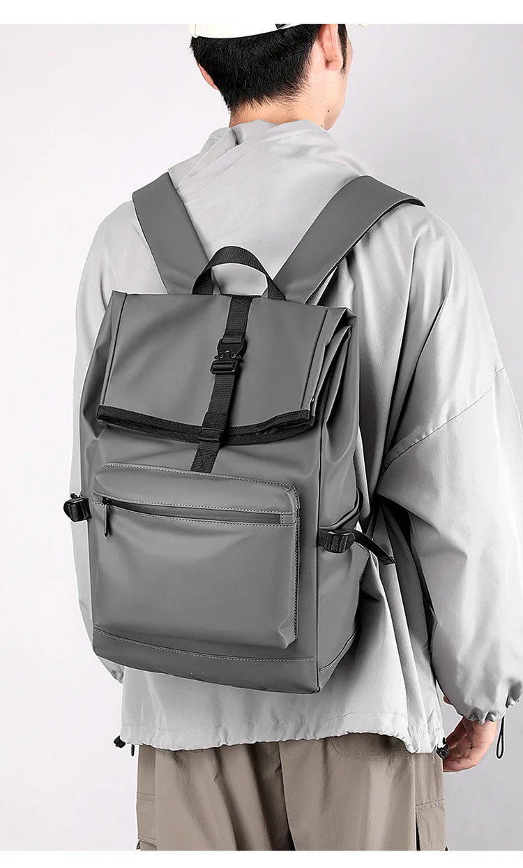 17-Inch Urban Men’s Business Backpack – High Quality Fashion Rucksack, Large Capacity Multifunction Laptop & Schoolbag