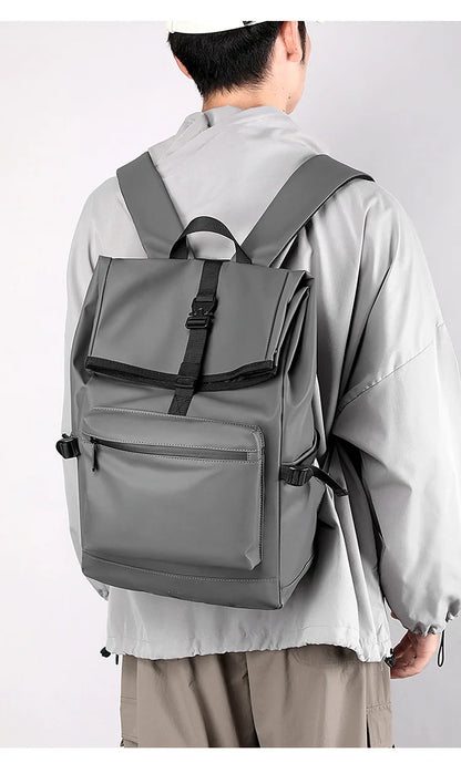 17-Inch Urban Men’s Business Backpack – High Quality Fashion Rucksack, Large Capacity Multifunction Laptop & Schoolbag