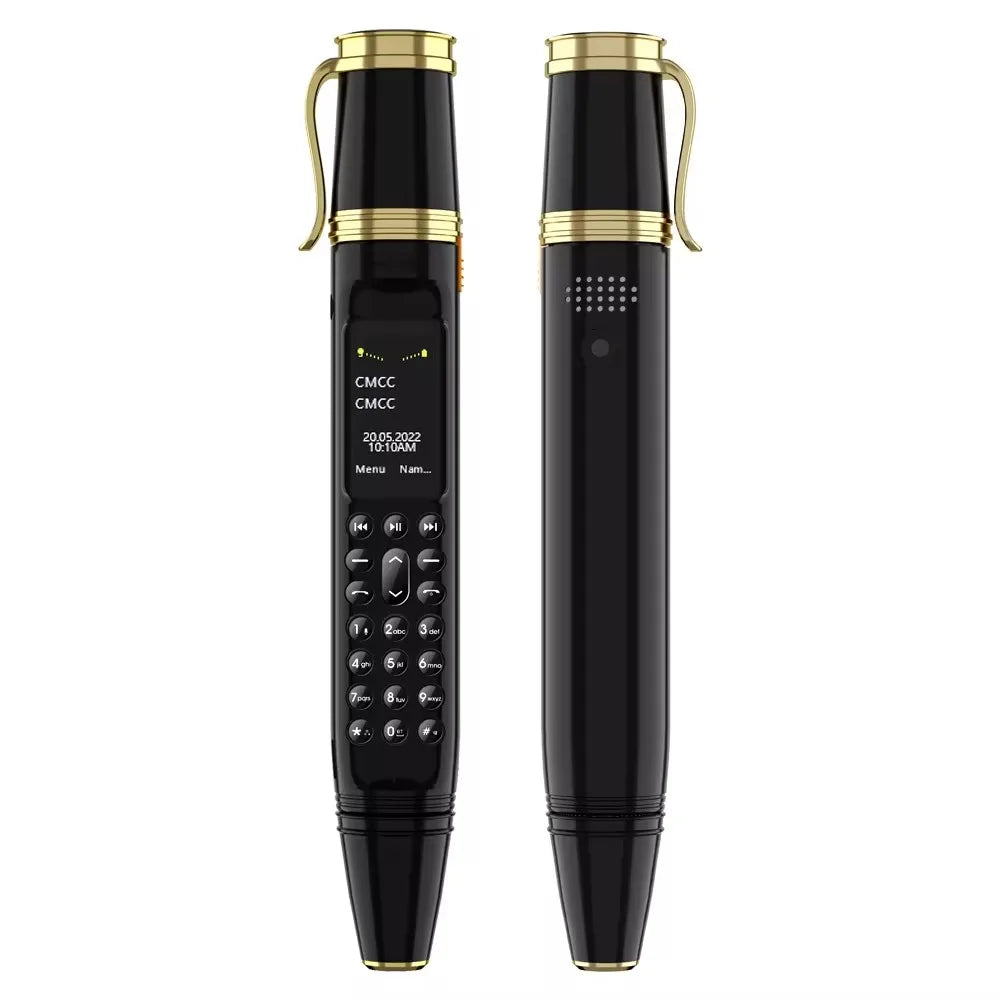 SERVO BM111 3-in-1 Magic Voice Pen Phone – Portable Dual SIM Mobile, Bluetooth Dial Recorder, and Original Telephone Device
