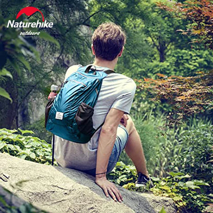 Naturehike 18L Hiking Backpack - Ultralight, Foldable, Waterproof Travel Bag for Men & Women, Outdoor Camping Small Backpack