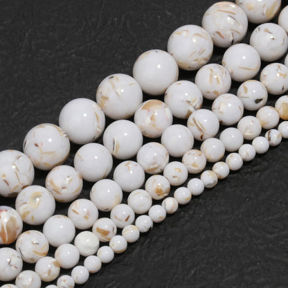Natural Flame Stone Beads - Yooperlite & Fire Sodalite Loose Spacer Beads for DIY Bracelets and Necklaces