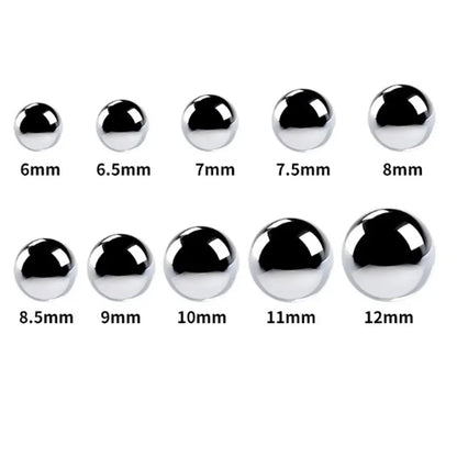 Carbon Steel Balls – 5-200Pcs Smooth Bearing Steel Balls, Dia 6-12mm for Various Applications