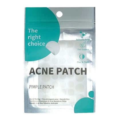 Star Hydrocolloid Acne Patches - Invisible Pimple Spot Stickers for Blemish Coverage and Daily Skincare