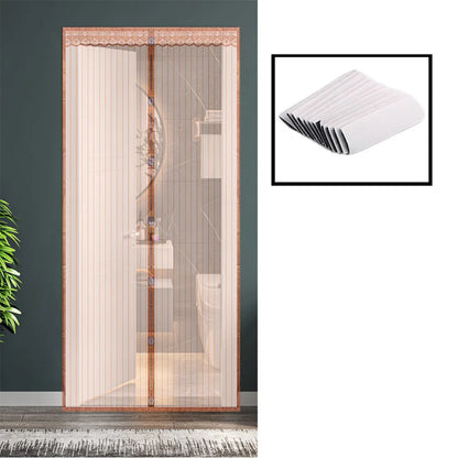 Magnetic Door Curtain Mosquito Net — Anti-Insect Fly Screen for Windows, Punch-Free Invisible Mesh