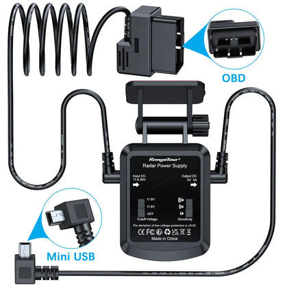 4K 2160P Dual Lens Car DVR – WIFI GPS Logger, Novatek 96663 Chip, Sony Sensor, Night Vision Dash Cam Recorder D30H