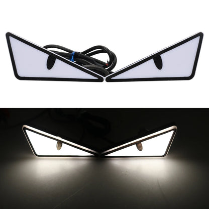 Universal Car LED Devil Eyes Lights - Demon Eye Headlight & Mini Turn Signal Tail Lamp for Cars and Motorcycles