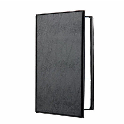 Leather ID & Credit Card Holder Book – 40/120/180/240/300 Card Organizer Album Case