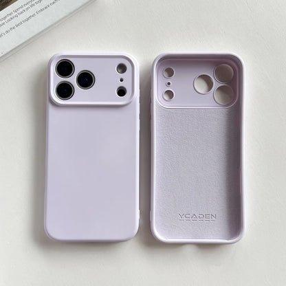 Liquid Silicone iPhone Case - Matte Soft Candy Color Cover for iPhone 11–18, 16e, Air, Plus & Pro Max Models