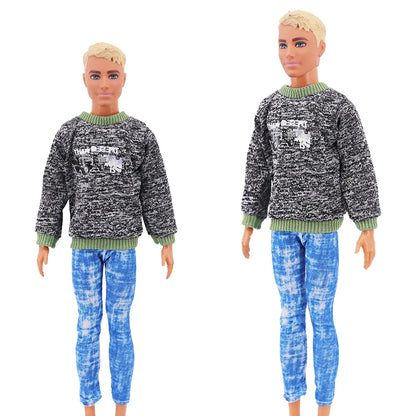 High-Quality 30cm Doll Dress — Clothes for Babi & Ken Dolls, Perfect Birthday & Christmas Gift for Girls