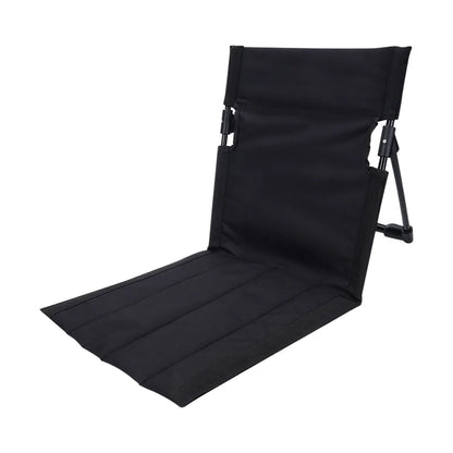 Foldable Outdoor Camping Chair – Portable Garden & Beach Lazy Chair with Backrest Cushion for Picnic, Travel & Relaxation