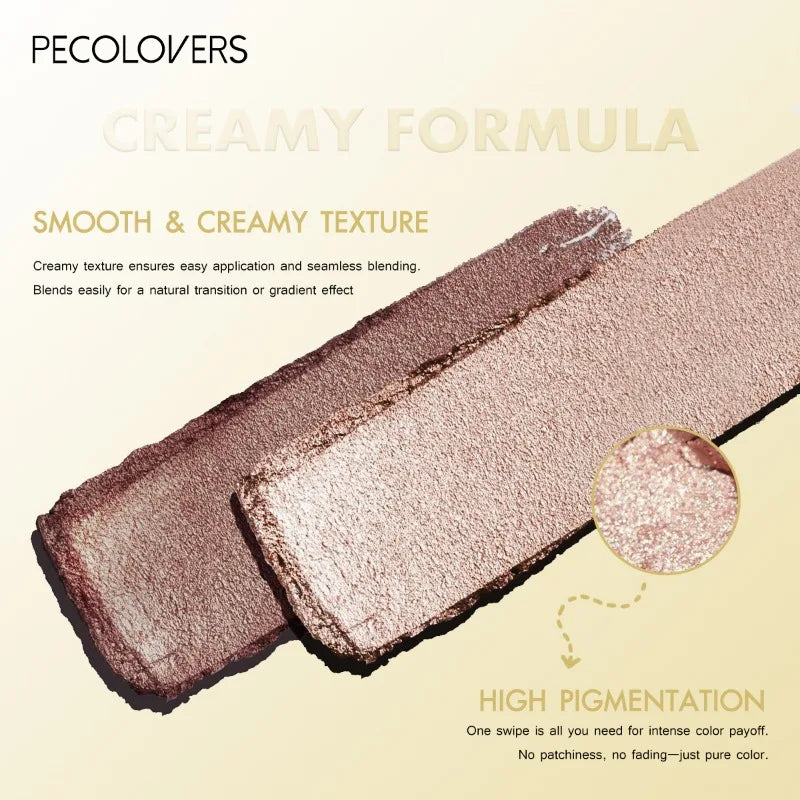 Double Color Eyeshadow Stick – Waterproof Long-Lasting Glitter & Metallic Shimmer Highlight Eye Makeup Pen