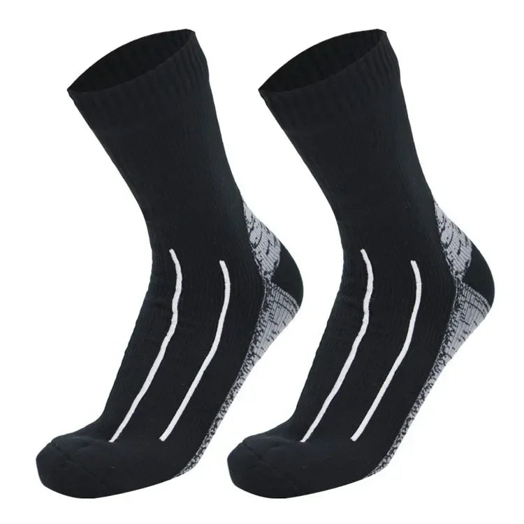 Waterproof Hiking Socks – Breathable Outdoor Winter Socks for Wading, Camping, Skiing, and Snow Riding