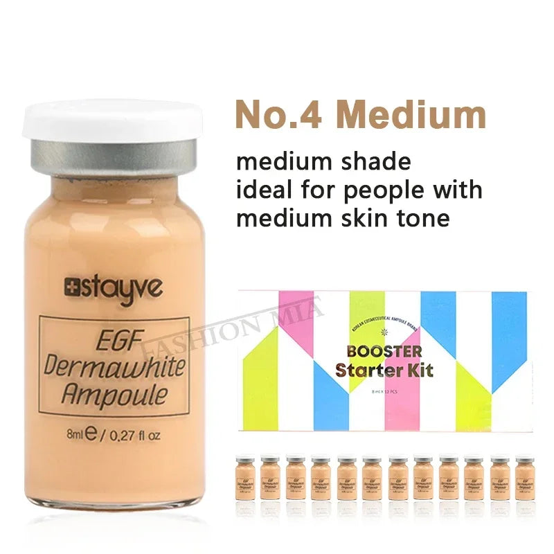 Korea Original Stayve BB Cream Glow Starter Kit – Niacinamide & Peptide Face Serum Essence for Skin Care