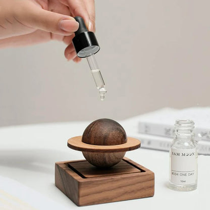 Jupiter-Shaped Wood Diffuser — No Essential Oil Fresh Air Home Decor & Gift for Dorm Room