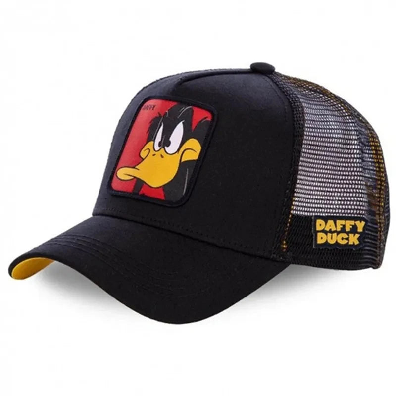 Elevate Your Style: High-Quality Unisex Anime Cartoon Patch Draw Baseball Cap - Hot Sale Men's Trucker Hat
