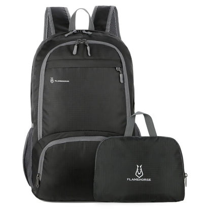 Lightweight Foldable Backpack - Waterproof Packable Daypack for Men & Women, Outdoor Travel, Hiking, Cycling & Camping Shoulder Bag