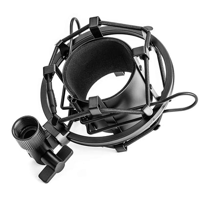 Universal Microphone Shock Mount - Anti-Vibration Isolation Clip Holder for 42.4mm Condenser Microphones