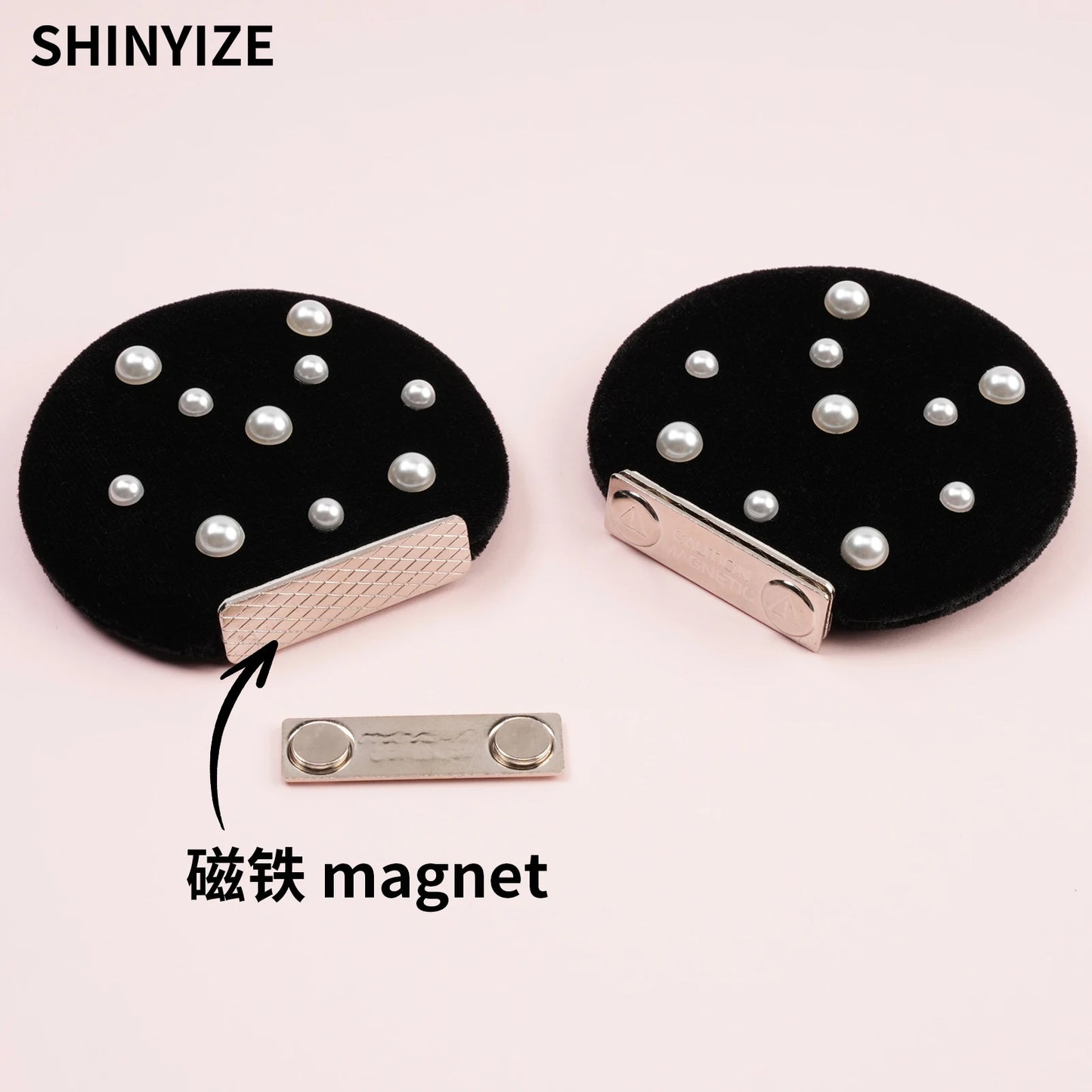 Mickey Minnie Mouse Ear Hair Accessories - Magnetic DIY Cartoon Hat Decorations & Fun Personalized Accessories