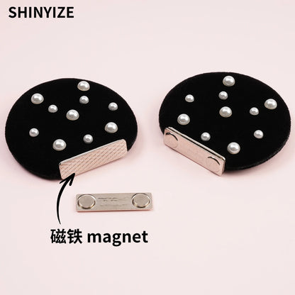 Mickey Minnie Mouse Ear Hair Accessories - Magnetic DIY Cartoon Hat Decorations & Fun Personalized Accessories