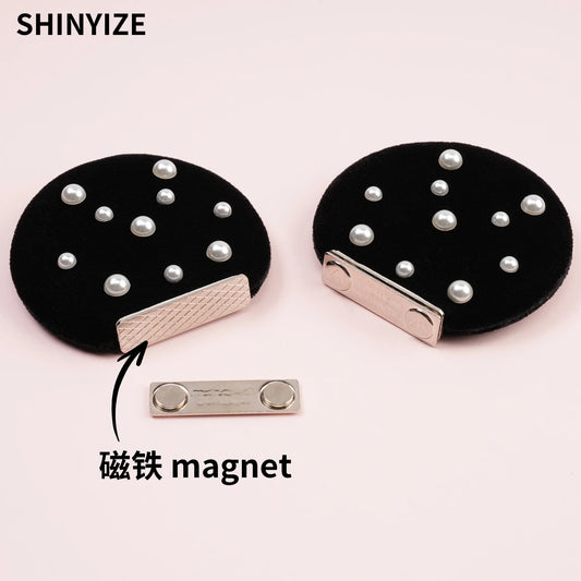 Mickey Minnie Mouse Ear Hair Accessories - Magnetic DIY Cartoon Hat Decorations & Fun Personalized Accessories