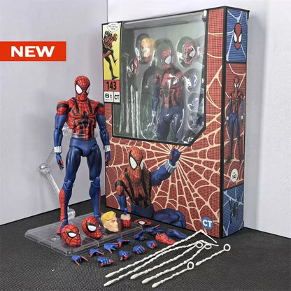 Ct Toys Spiderman Mafex 143 Ben Reilly Comic Version – The Amazing Spider-Man Anime Action Figure, Collectible Toy Gift