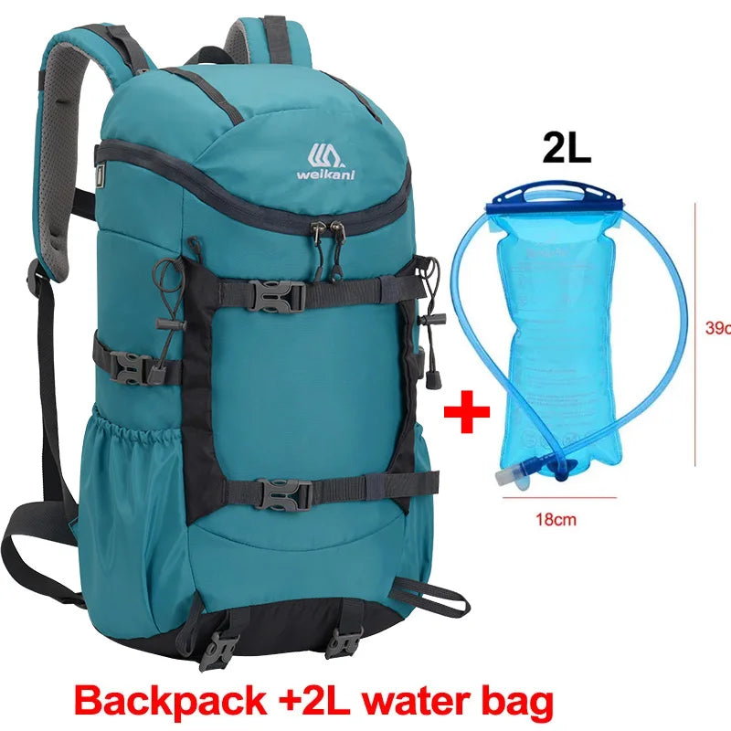 Hydration Backpack for Hiking, Running & Cycling — Outdoor Sports, Camping, Climbing & Travel Bag for Men & Women