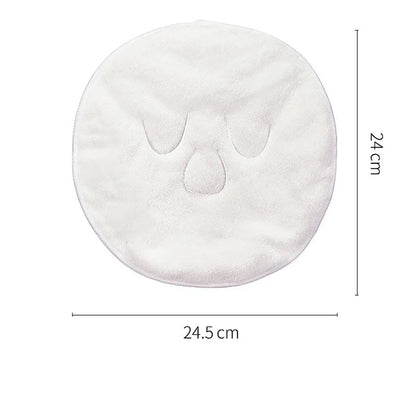 Cotton Hot Compress Towel - Skin Care Mask for Clean, Steamed Face and Opened Pores - Beauty Facial Care Tool