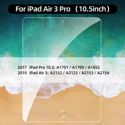 Tempered Glass Screen Protector for iPad – Compatible with 2019/2020 10.2", iPad Pro 11", Air 3 10.5", Mini & 9.7" Models