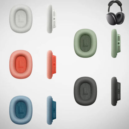 Magnetic Mesh Ear Cushions for Apple AirPods Max - Replacement Fabric Earpads for Over-Ear Headphones