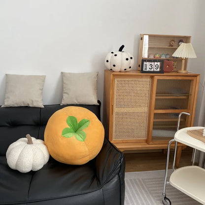 Sofa Bay Window Cushion – Cute Mushroom & Tomato Pillow for Bedroom Room Decoration, Ins Style Ornament