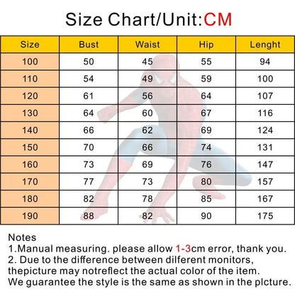 Kids Spiderman Costume – Miles Morales Superhero 3D Zentai Bodysuit Jumpsuit for Boys & Girls, Halloween Cosplay Outfit