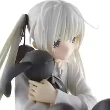 Cute Anime Lady Doll with Rabbit - 10cm Collectible Figure for Birthday Gifts & Home Decor