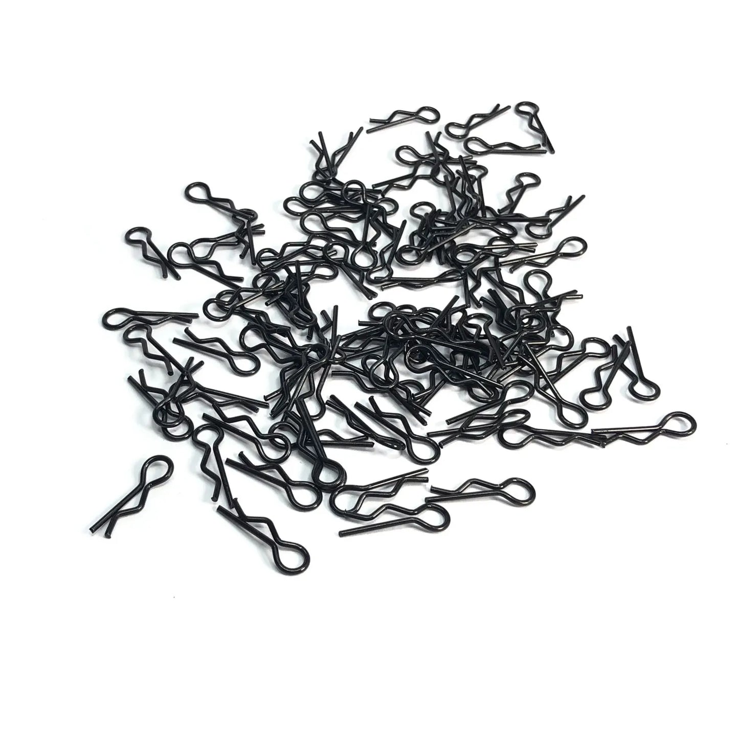 50PCS RC Car Body Clips & Pins — R Buckles for 1/5, 1/6, 1/7, 1/8, 1/12, 1/14, 1/16 RC Cars, Compatible with TRAXXAS & SCX10