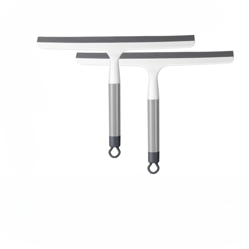 Silicone Shower Squeegee Scraper – Multi-Purpose Bathroom Glass, Floor & Window Cleaning Water Wiper Tool for Home Use