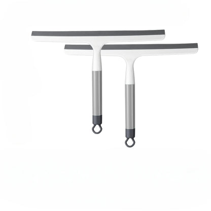 Silicone Shower Squeegee Scraper – Multi-Purpose Bathroom Glass, Floor & Window Cleaning Water Wiper Tool for Home Use