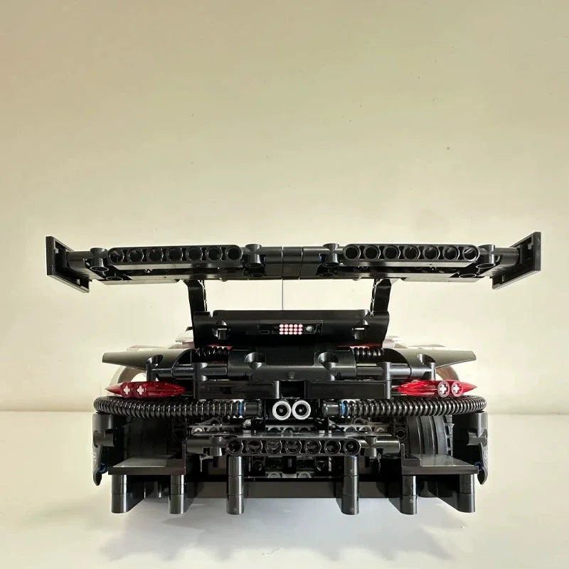 1580PCS RC Car Building Set – 1:10 Technical Racing Car with Motor & LED Lights, Adult Toy Gift