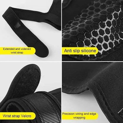Training Sport Gloves – Half Finger Weightlifting Gloves for Men & Women, Non-Slip Hand, Wrist & Palm Protector for Gym & Bodybuilding