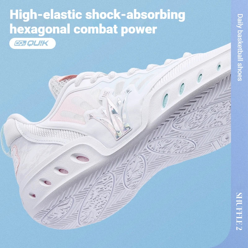 361 Degrees Joker Shuffle 2.0 - Men's Lightweight Basketball Sneakers