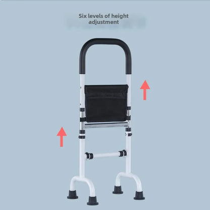 Elderly Stand-Up Assistance Device – Height Adjustable Lifting Armrest Handrail for Bedside Support