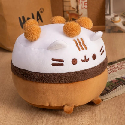 Cartoon Cake Plush Toy - Colorful Birthday Cake, Wedding Cake, Cookie, and Dessert Stuffed Doll for Cute Home Decor and Gifts