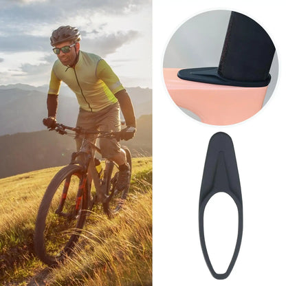 Bicycle Seatpost Dust Cover - Teardrop Silicone Weatherproof Protector Ring for Cycling Seatposts