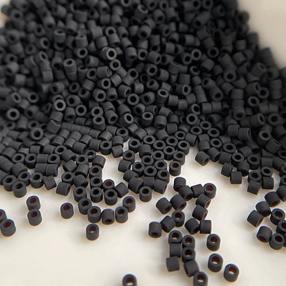 Oil Painting Color Glass Seed Beads - 11/0 Loose Spacer Beads for DIY Jewelry Making, Sewing & Craft Accessories