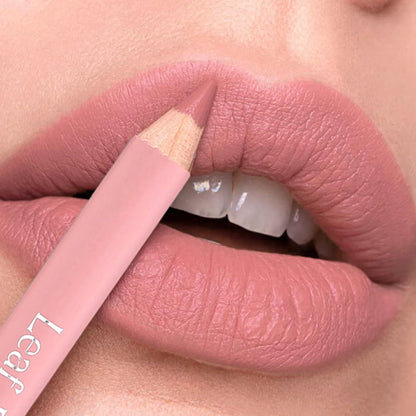 12-Color Matte Lipliner Pencil – Waterproof, Plumping Lip Liner for Natural Nude & Pink Shades | Professional Lip Contour Makeup