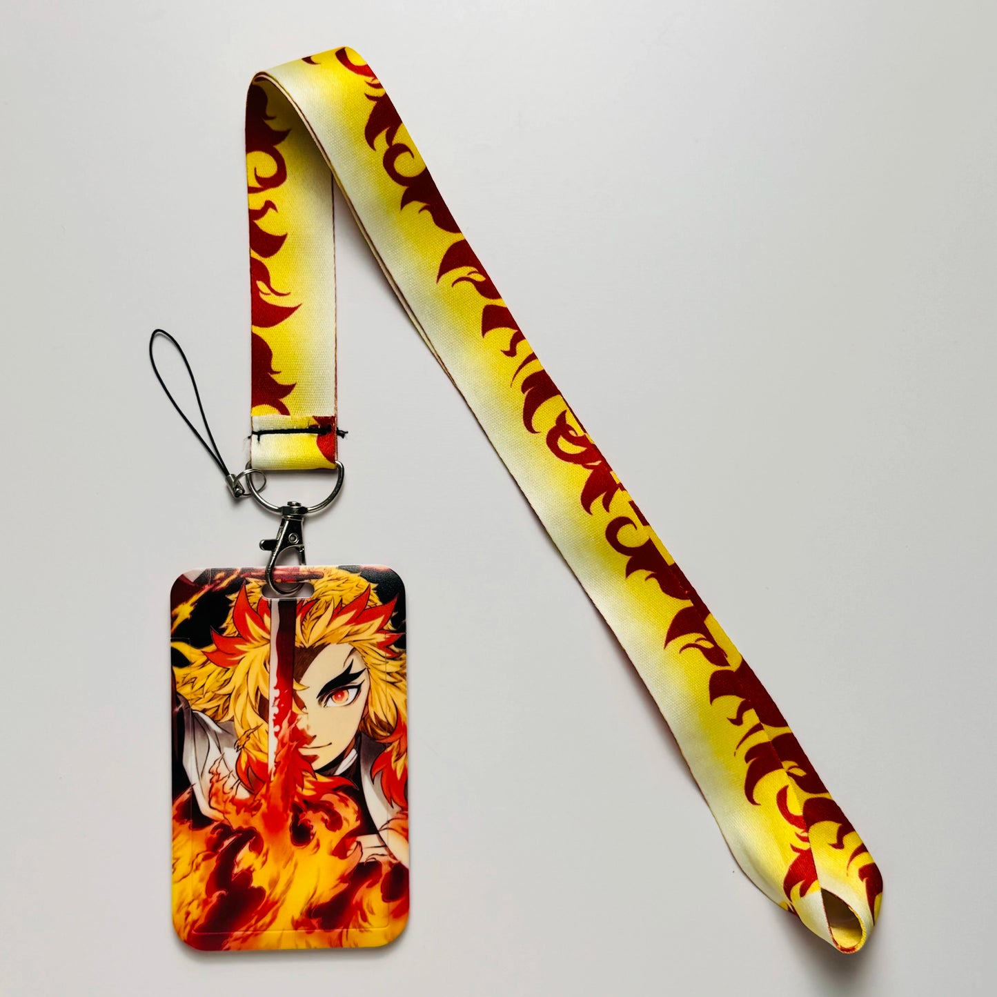 Cartoon Anime Lanyard – Key, Card & Badge Holder Neck Strap, DIY Keychain Hang Rope
