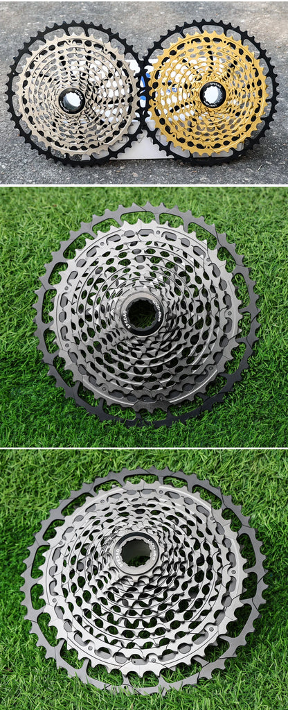 SPEDAO 12-Speed 10-50T Bicycle Cassette – 12V MTB Freewheel Sprocket for SX NX GX, XD & HG Compatible