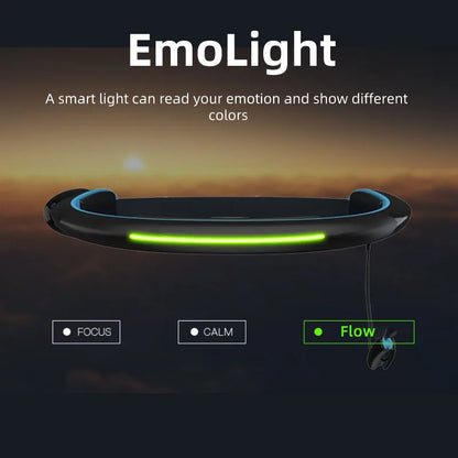 Brainlink Pro EEG Headband — Smart Neurofeedback Headset with Brainwave, Heart Rate, and Emotion Detection