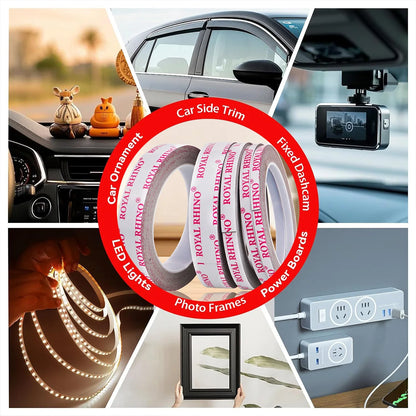 450CM Double-Sided Adhesive Tape - Extra Strong High-Tack Mounting Tape for Cars, Home & General Repairs
